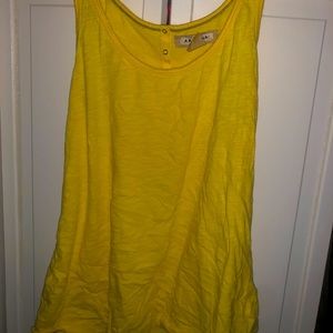 SOLD Arizona Yellow Tank Top